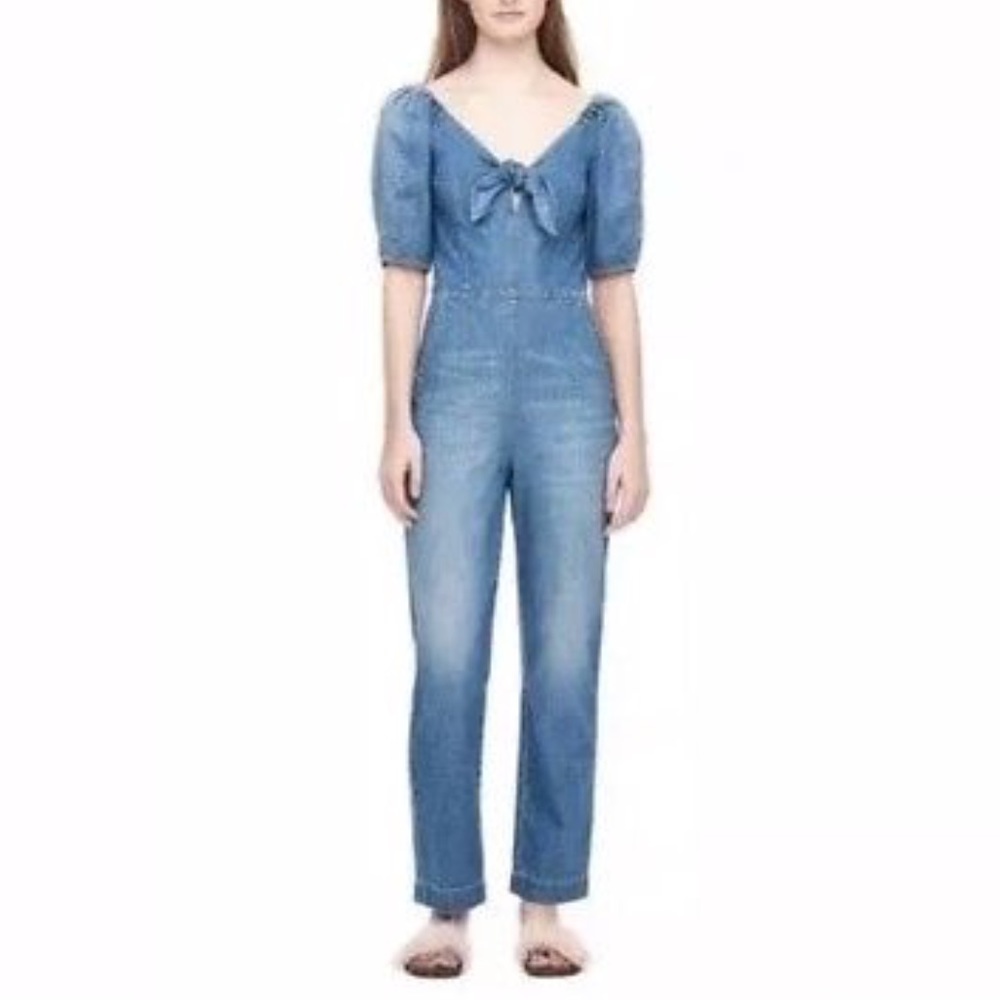 Like new Rebecca Taylor Denim Jumpsuit